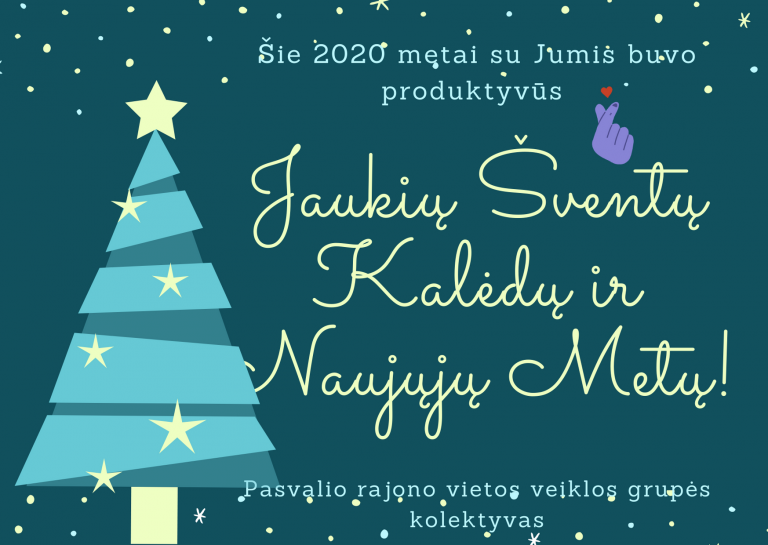 SU ŠV. KALĖDOMIS IR NAUJAISIAIS METAIS !
