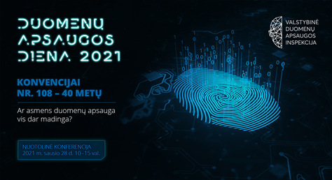 KVIETIMAS į „Duomenų apsaugos konferenciją”