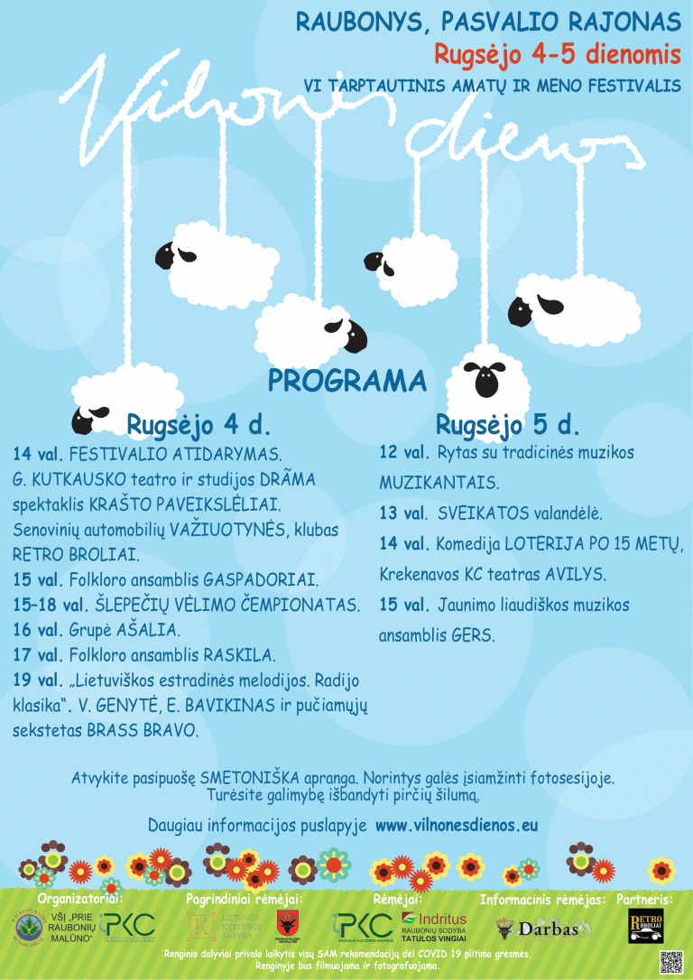 VI TARPTAUTINIS AMATŲ IR MENO FESTIVALIS – VILNONĖS DIENOS