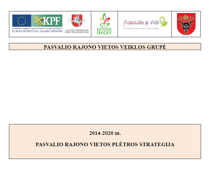 Planuojamas paskutinis „2014 – 2020 m. Pasvalio rajono vietos plėtros strategijos” kvietimas Nr. 12